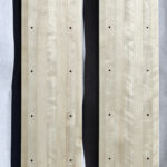 Two back country skis 175 cm length 11 cm width.