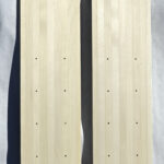 Two back country skis 170 cm length 15 cm width.